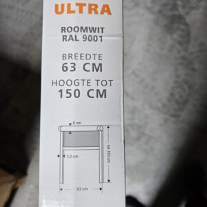 Raam Rolhor by ULTRA 63 cm x 150 cm Nieuw!